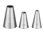 JEM Nozzles Set Of 3 Mini Cupcake & Stars Collection