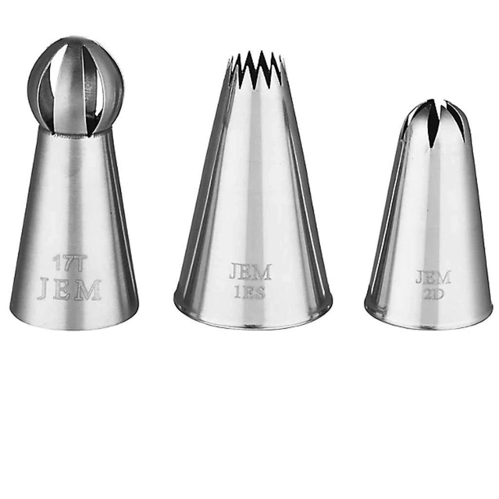 JEM Nozzles Set Of 3 Medium Cupcakes Collection
