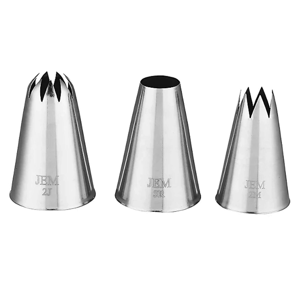 Jem Nozzles Set Of 3 Large Cupcakes Collection