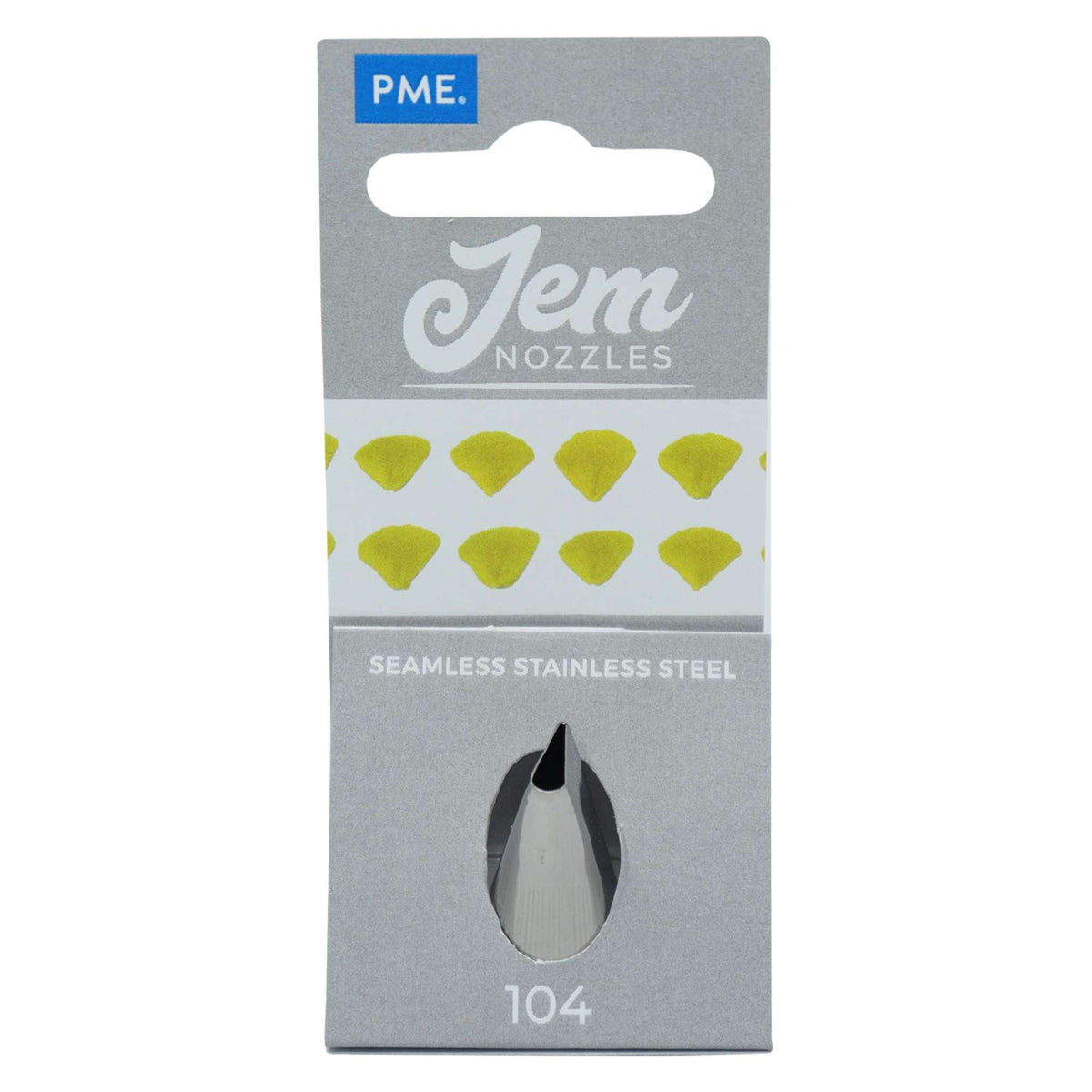 JEM Boquilla de Pétalo Medio /de Volantes nº 104