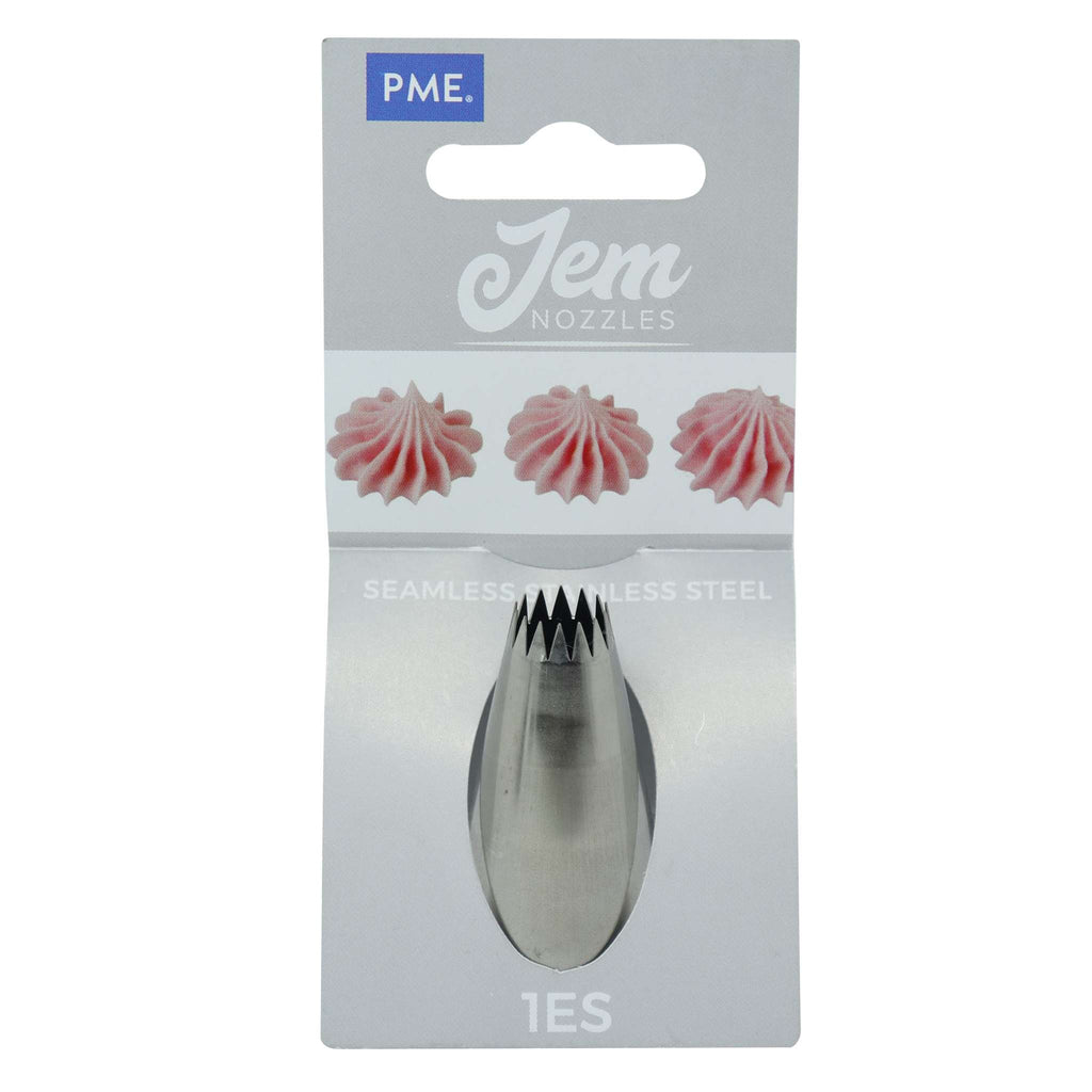 JEM Piping-Tülle - Kleine Feine Stern Savoy Piping-Tülle #1ES