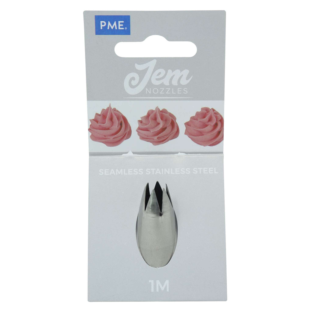 JEM Piping-Tülle - Kleine Offene SternPiping-Tülle Savoy Piping-Tülle #1M