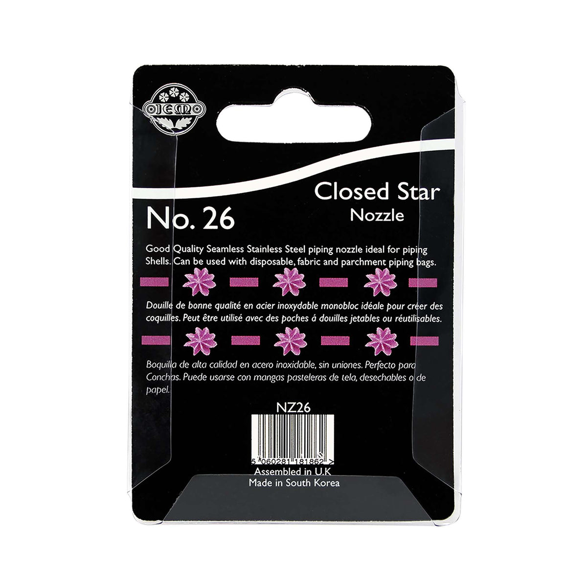 JEM Nozzles #26 - Closed Star