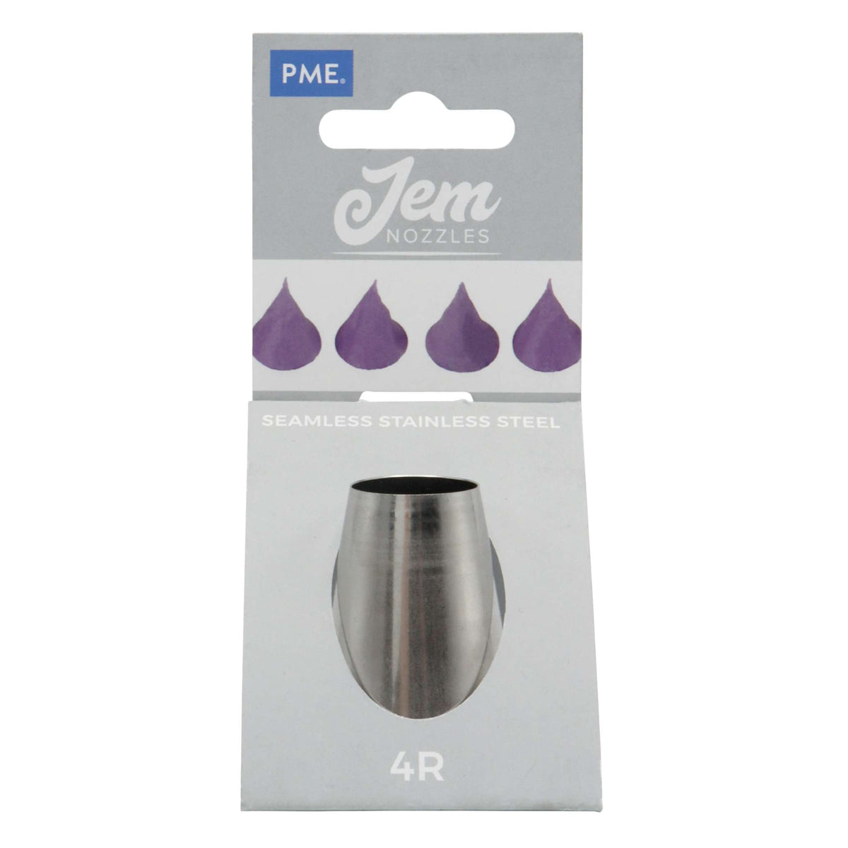 PME Large Plain Round Savoy Nozzle #4R