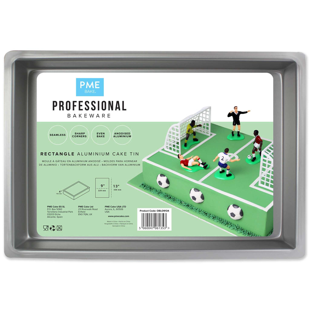 Rectangle Aluminium Cake Tin (9 x 13 x 4" / 229 x 330 x 102mm)