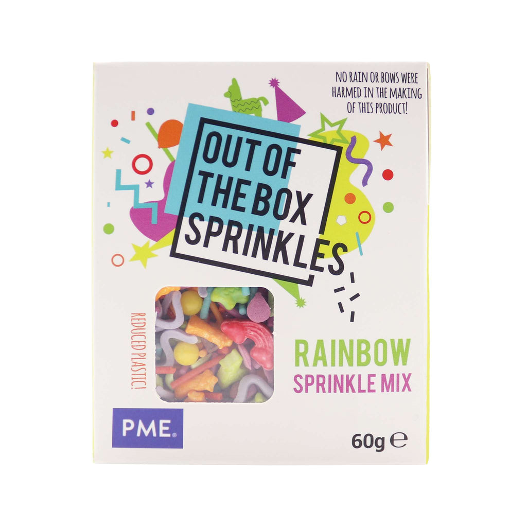 Out the Box Sprinkles en Sucre - Arc-en-Ciel 60g