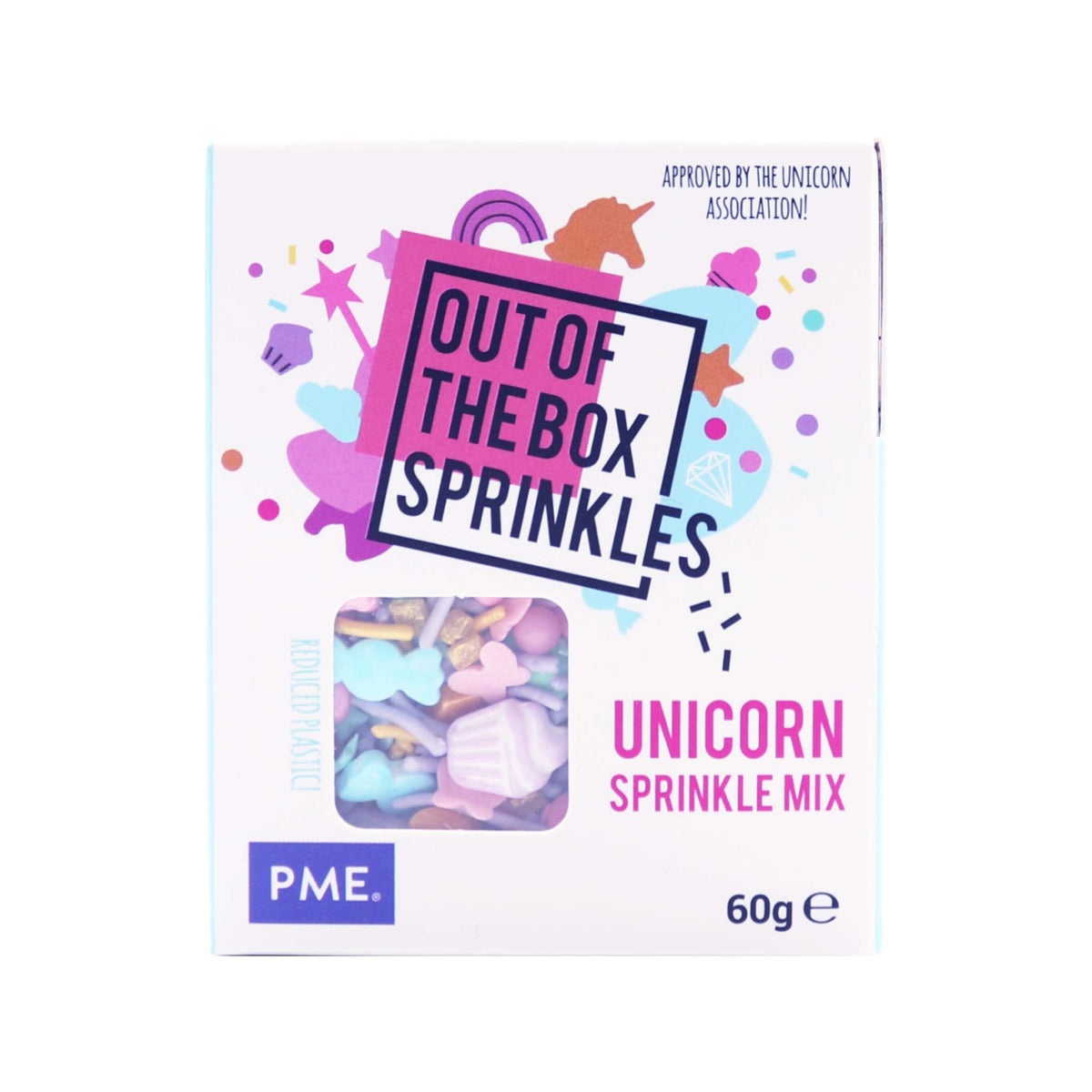 Out the Box Sprinkles en Sucre - Licorne 60g