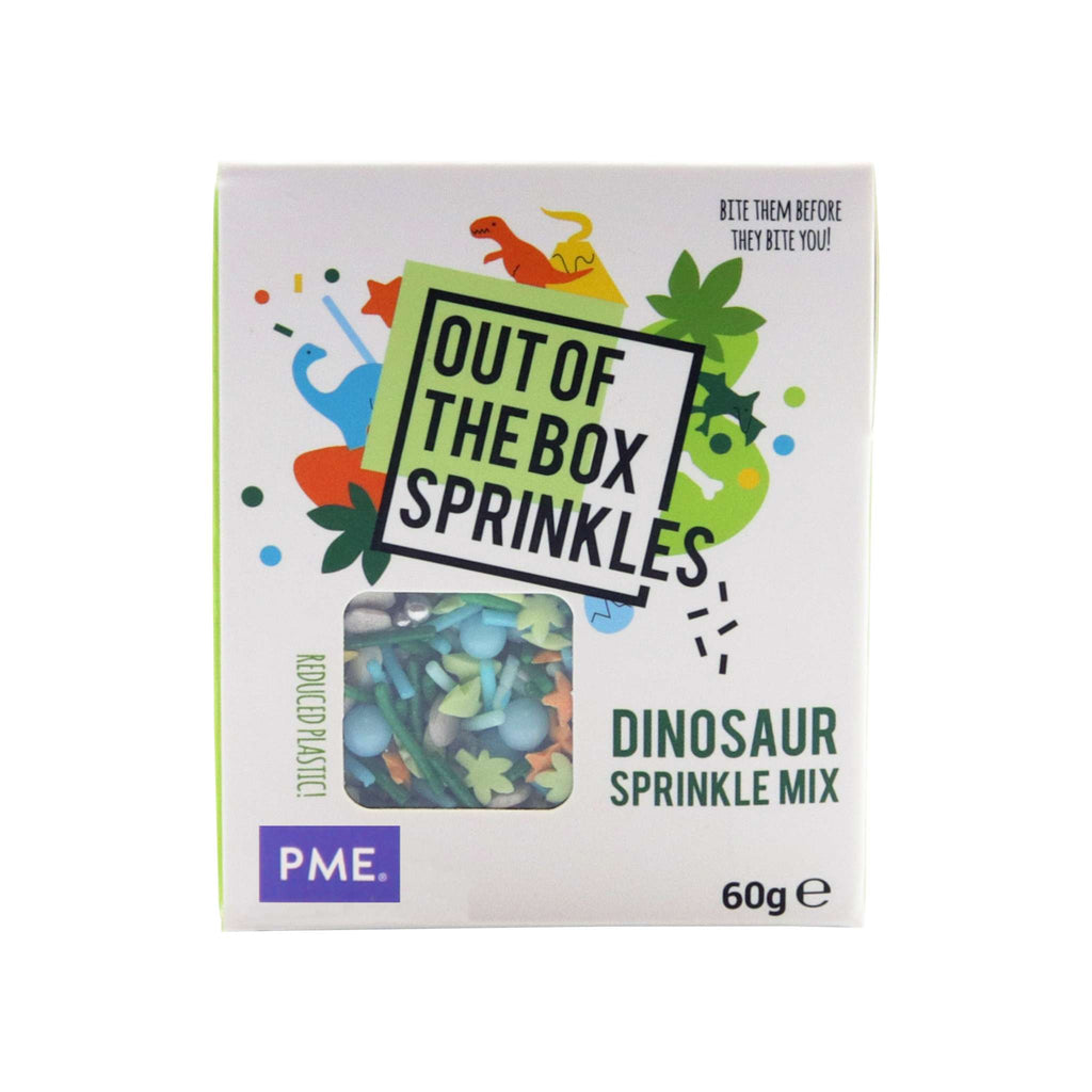 Out the Box Sprinkles en Sucre - Dinosaure 60g