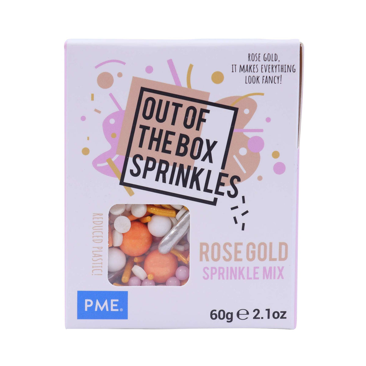 Out the Box Streuselmix - Roségold 60g