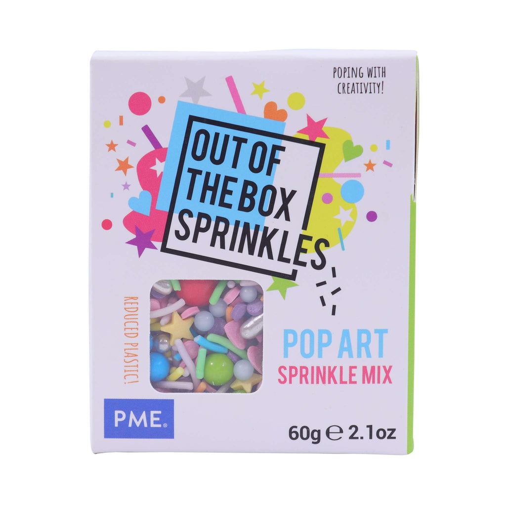 Mezcla de Sprinkles "Out the Box" - Arte Pop 60g