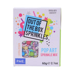 Mezcla de Sprinkles "Out the Box" - Arte Pop 60g