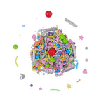Mezcla de Sprinkles "Out the Box" - Arte Pop 60g