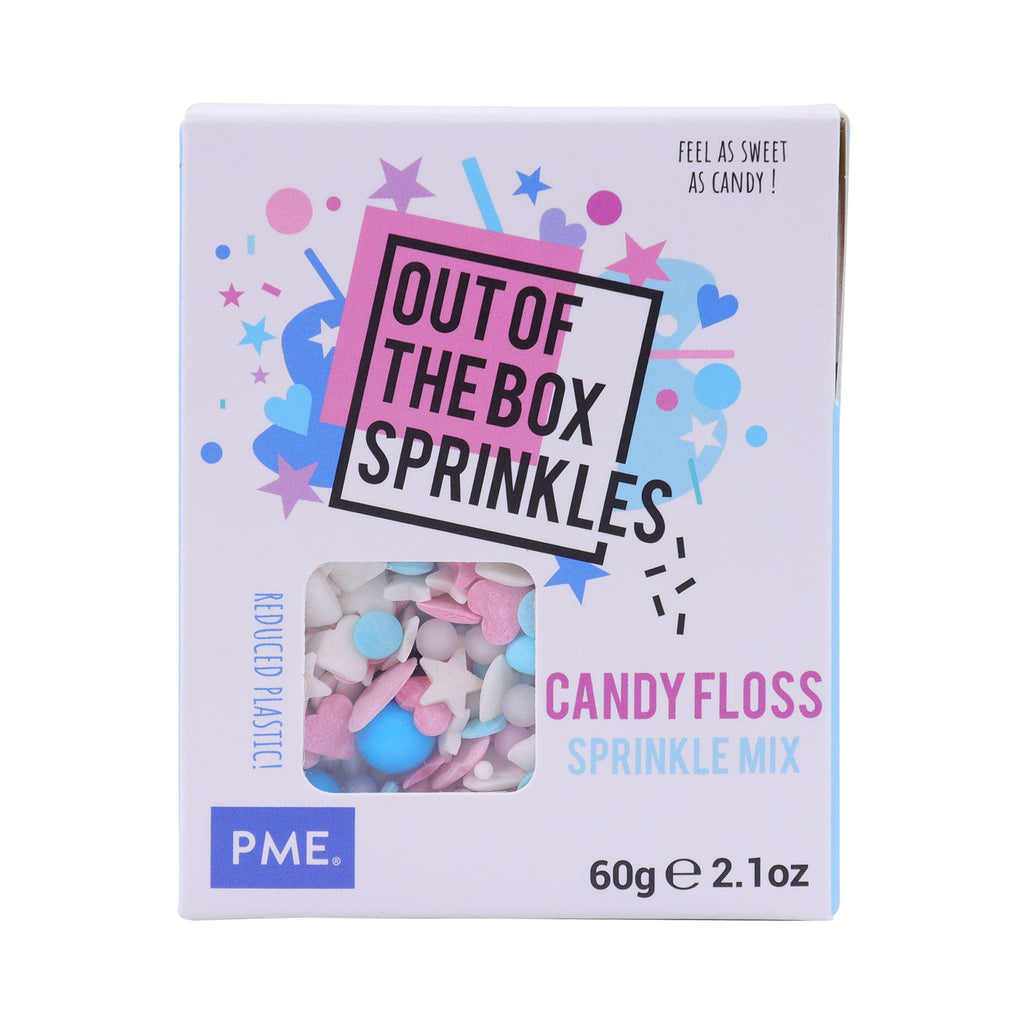 Out the Box Sprinkles en Sucre - Candy Floss 60g