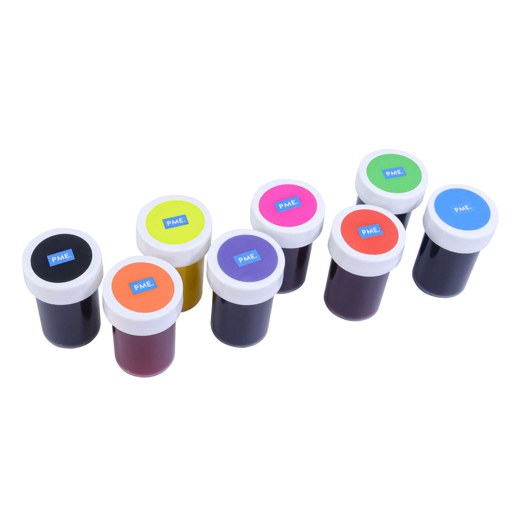Paste Food Colours Kit Set Of 8 (200g / 7oz)