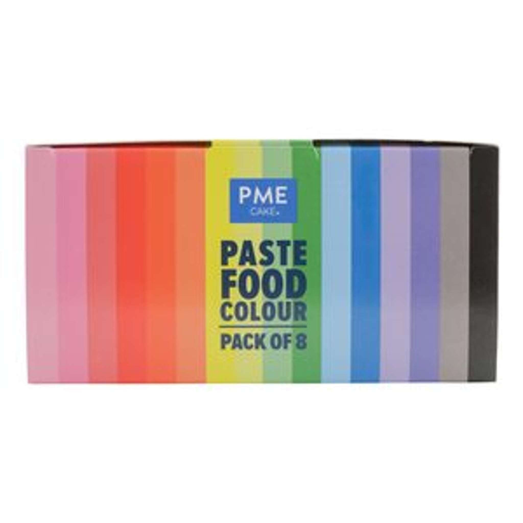 Paste Food Colours Kit Set Of 8 (200g / 7oz)