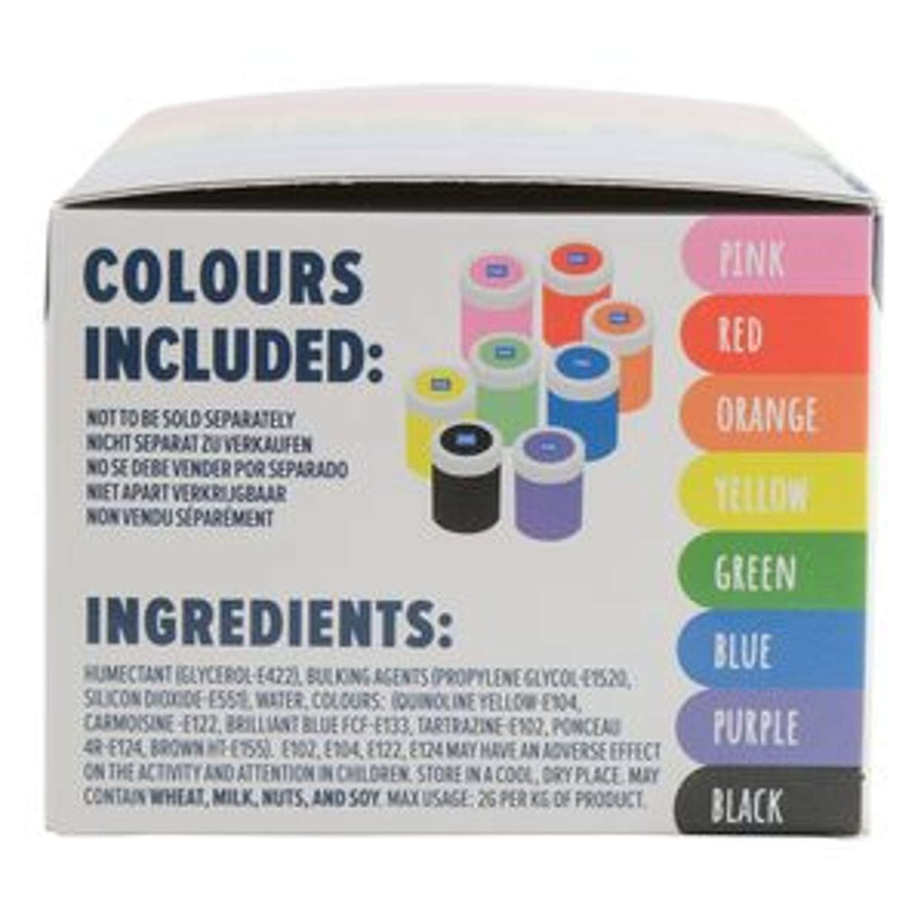 Paste Food Colours Kit Set Of 8 (200g / 7oz)