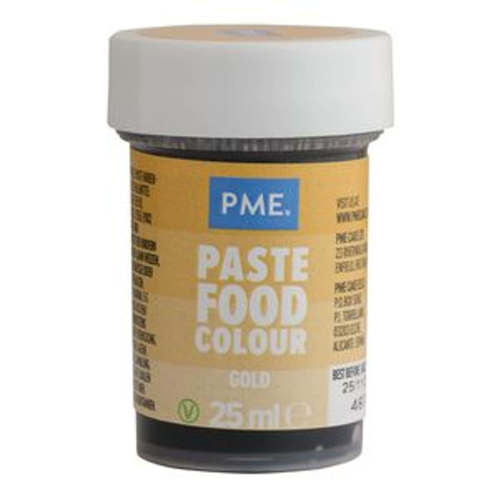 Pâte Colorante Alimentaire - Or (25g)