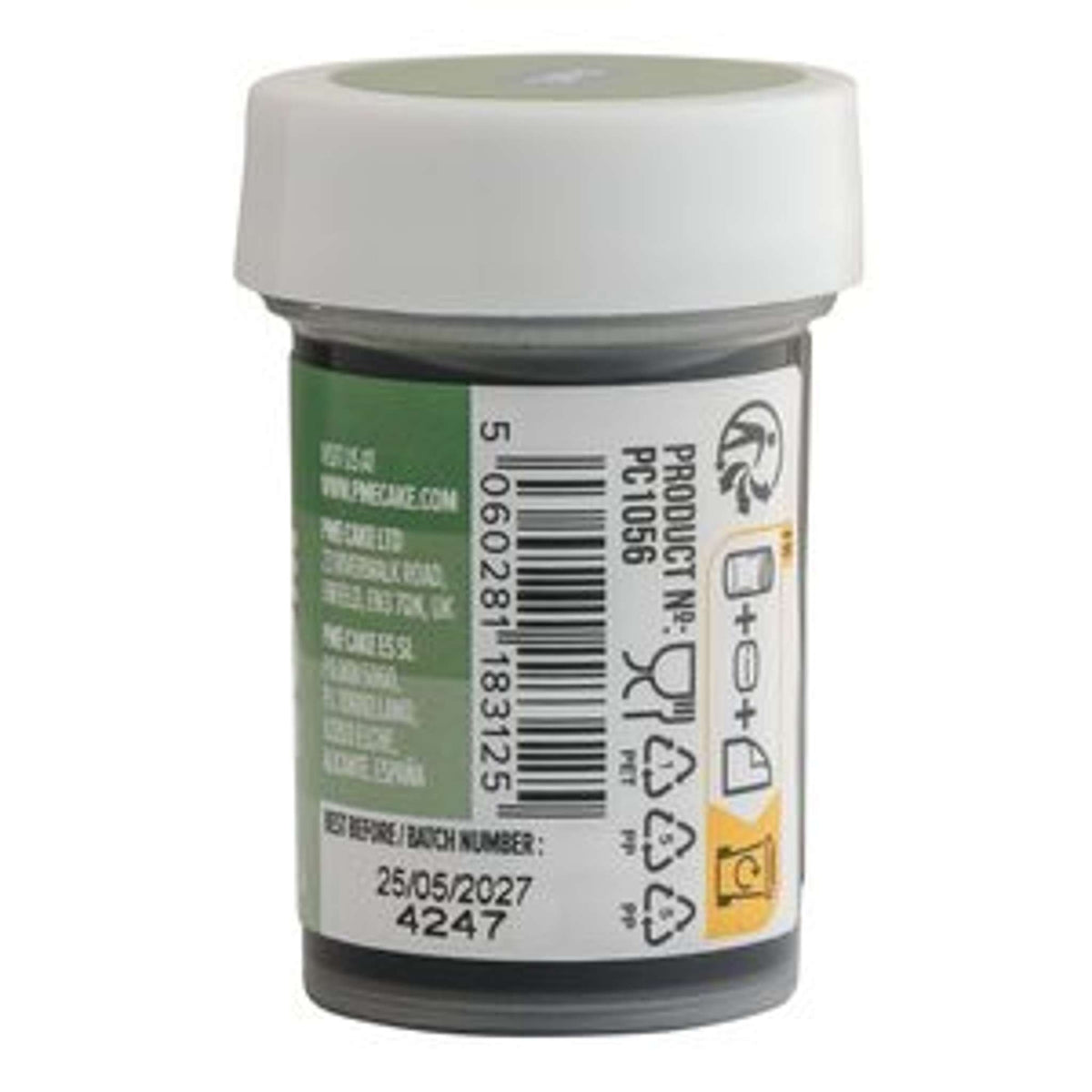 Pâte Colorante Alimentaire - Vert pois (25g)