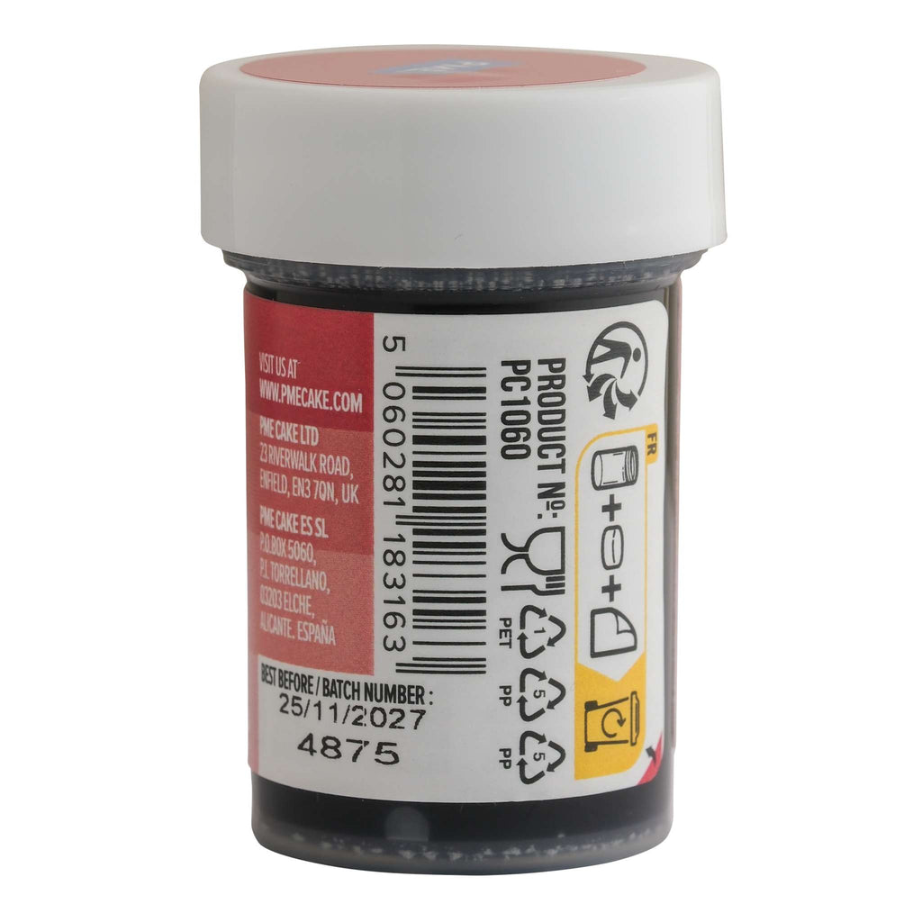 Colorante Alimentario en Pasta - Rojo Granate (25g)