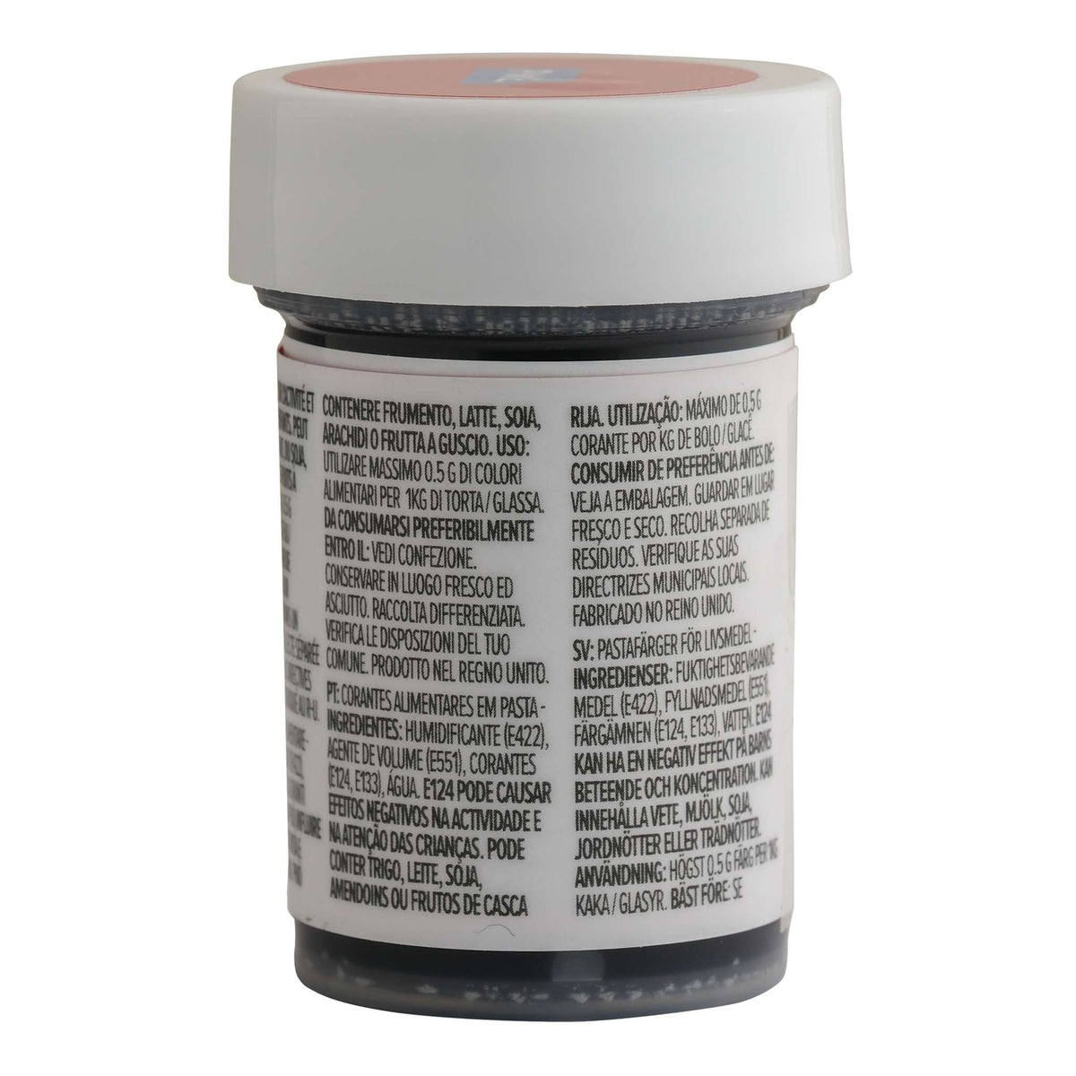 Colorante Alimentario en Pasta - Rojo Granate (25g)