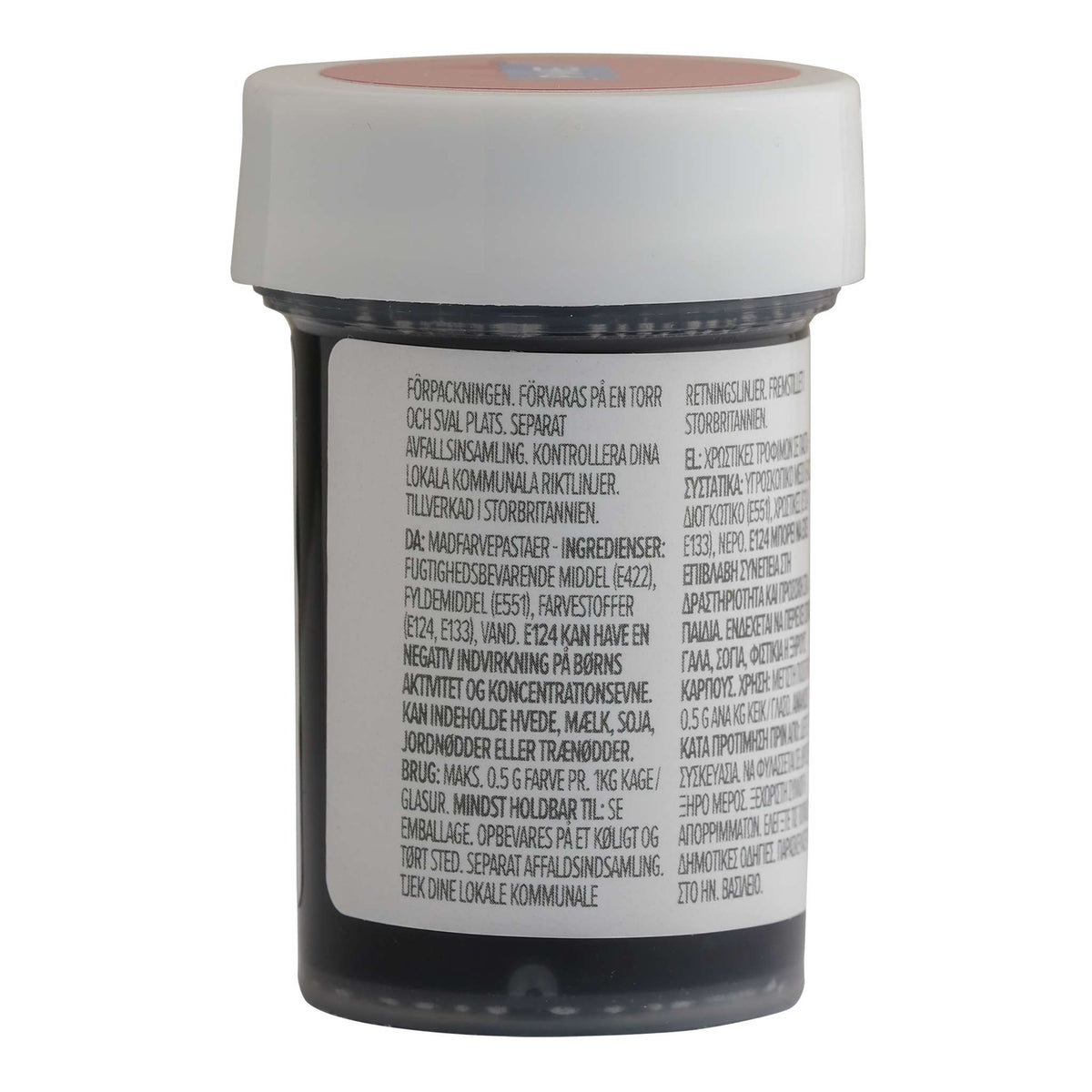 Colorante Alimentario en Pasta - Rojo Granate (25g)