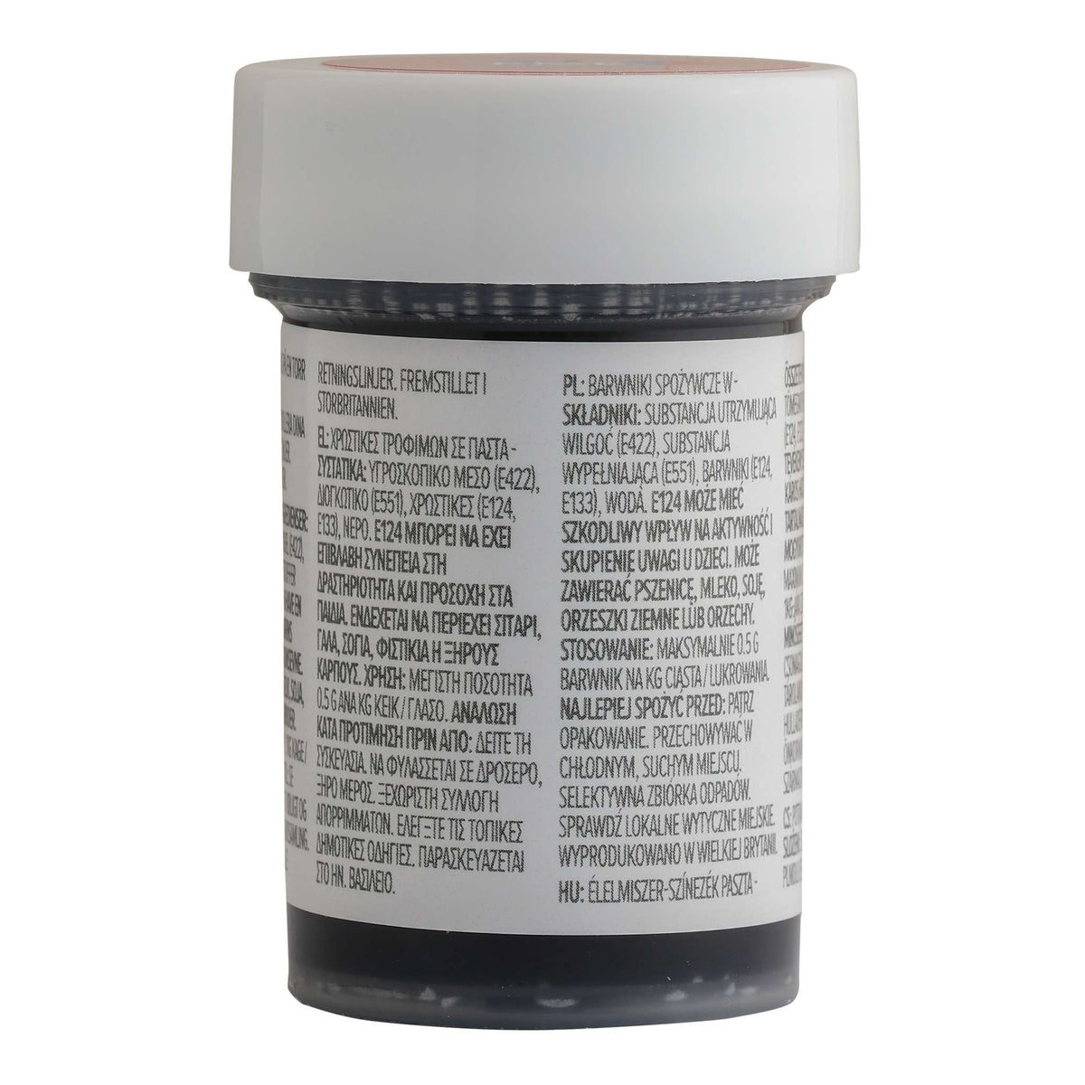 Colorante Alimentario en Pasta - Rojo Granate (25g)