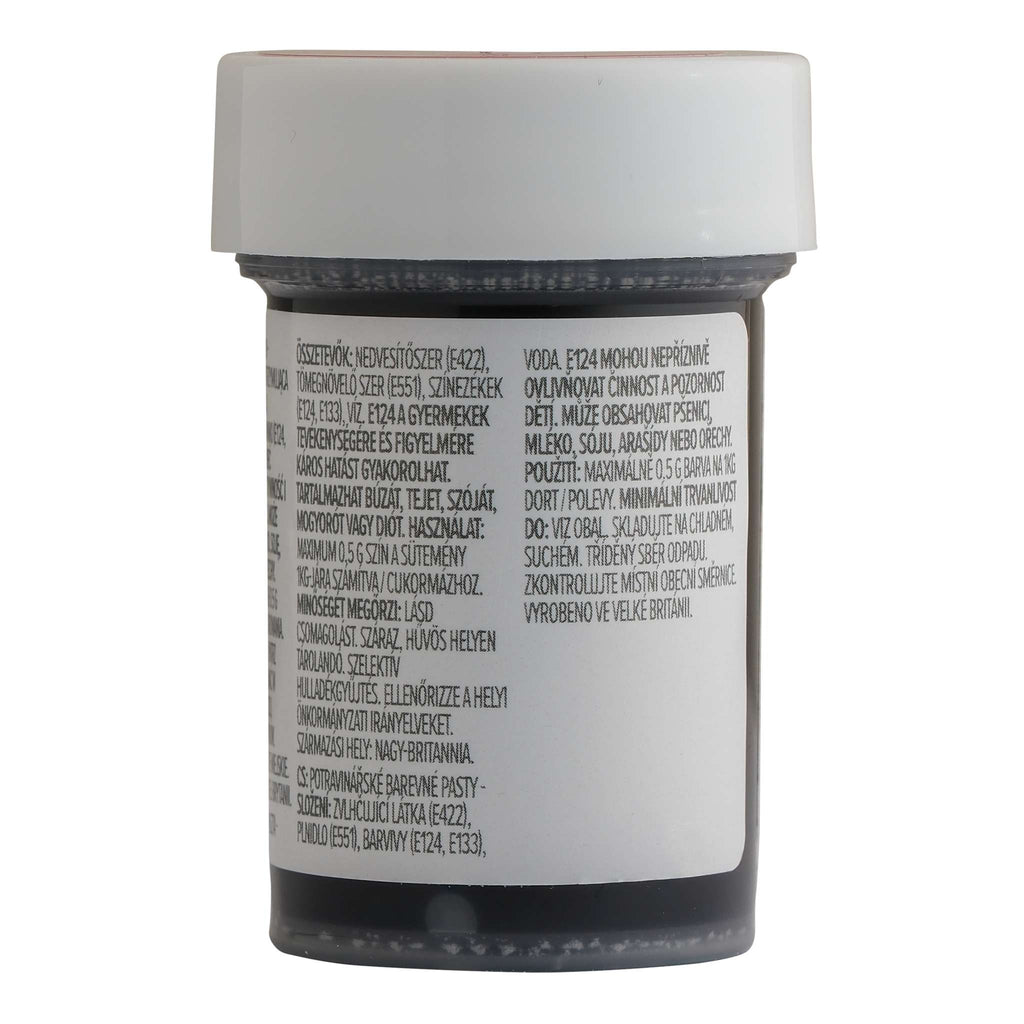Colorante Alimentario en Pasta - Rojo Granate (25g)