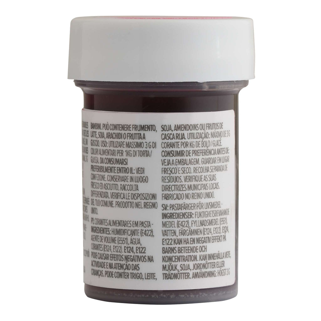 Colorante Alimentario en Pasta - Rosa Intenso (25g)