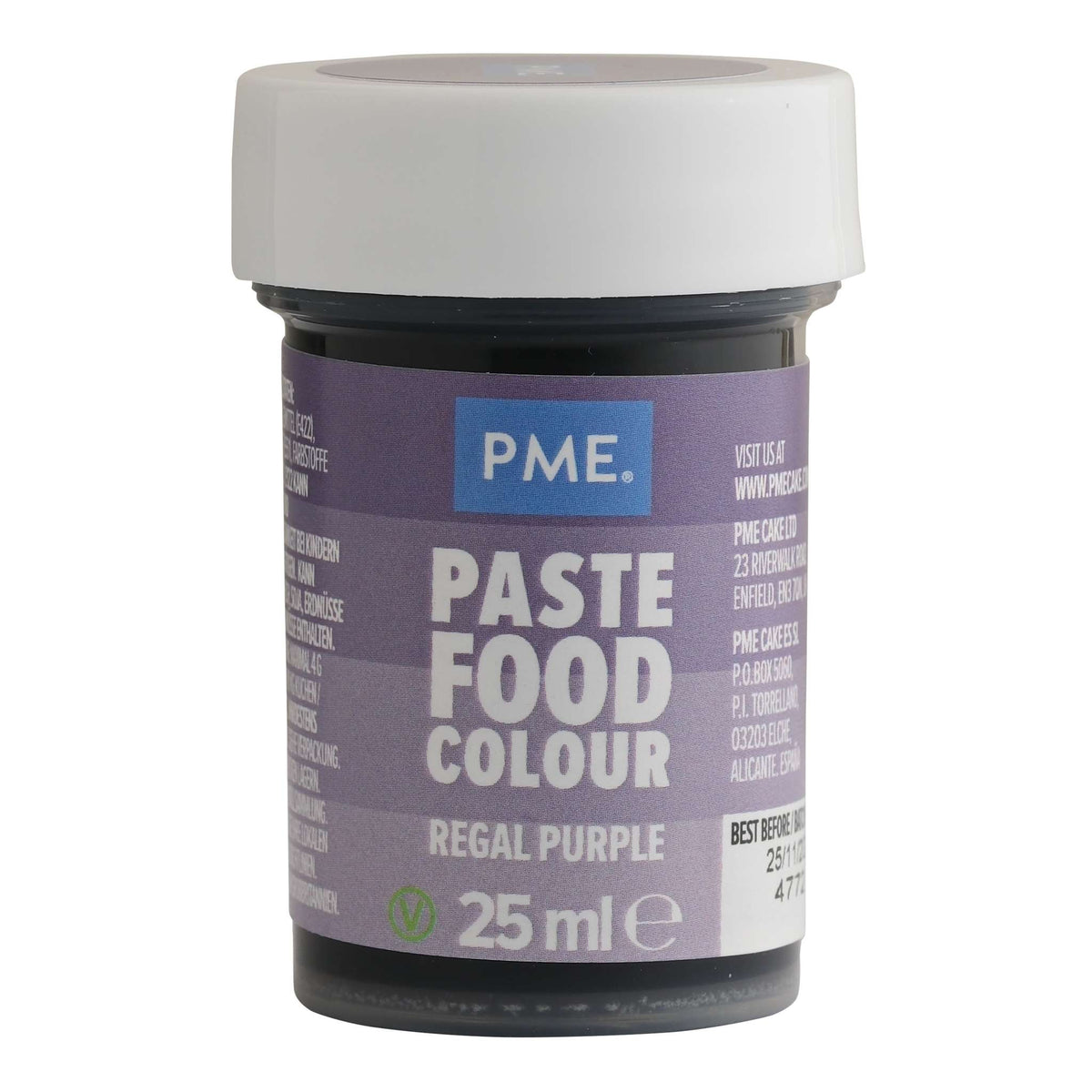 Colorante Alimentario en Pasta - Púrpura Real (25g)