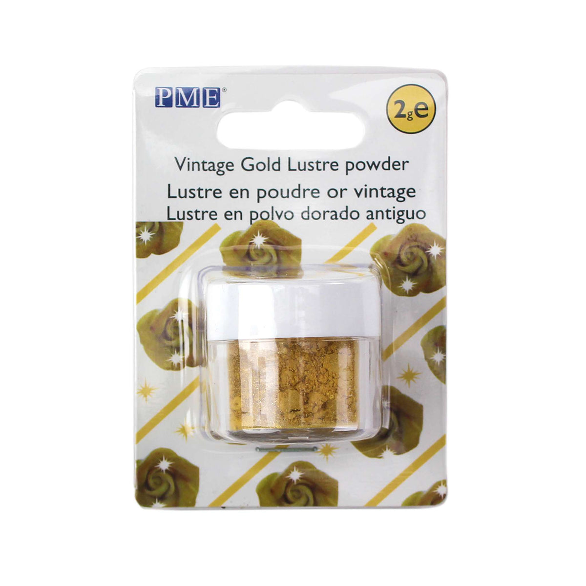 Vintage Gold Lustre Powder Food Colour (2g)