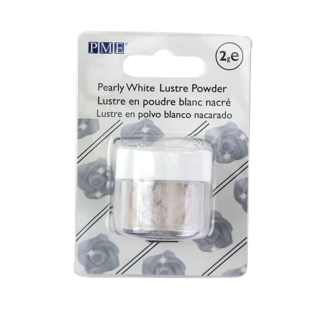 Pearly White Lustre Powder Food Colour (2g)