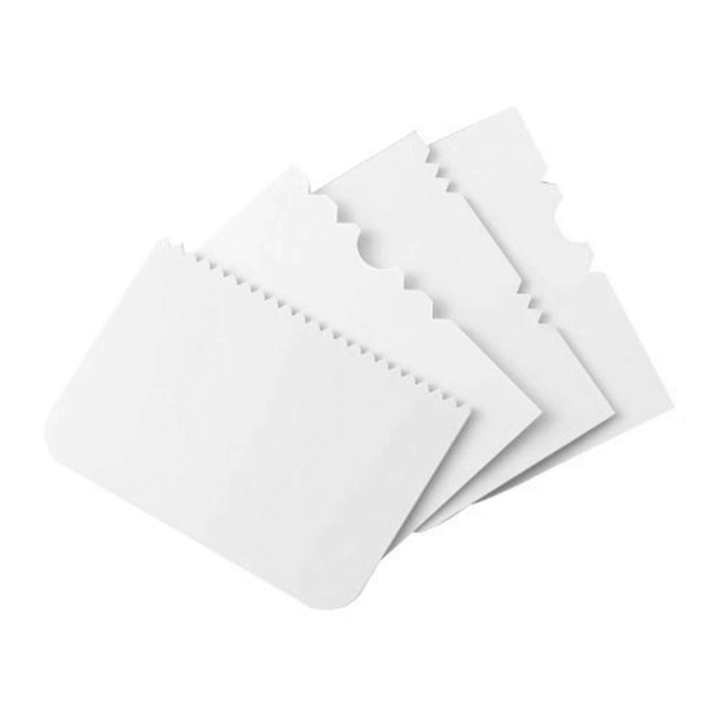 Racleurs latéraux - Ensemble de 4 bords en plastique à motifs