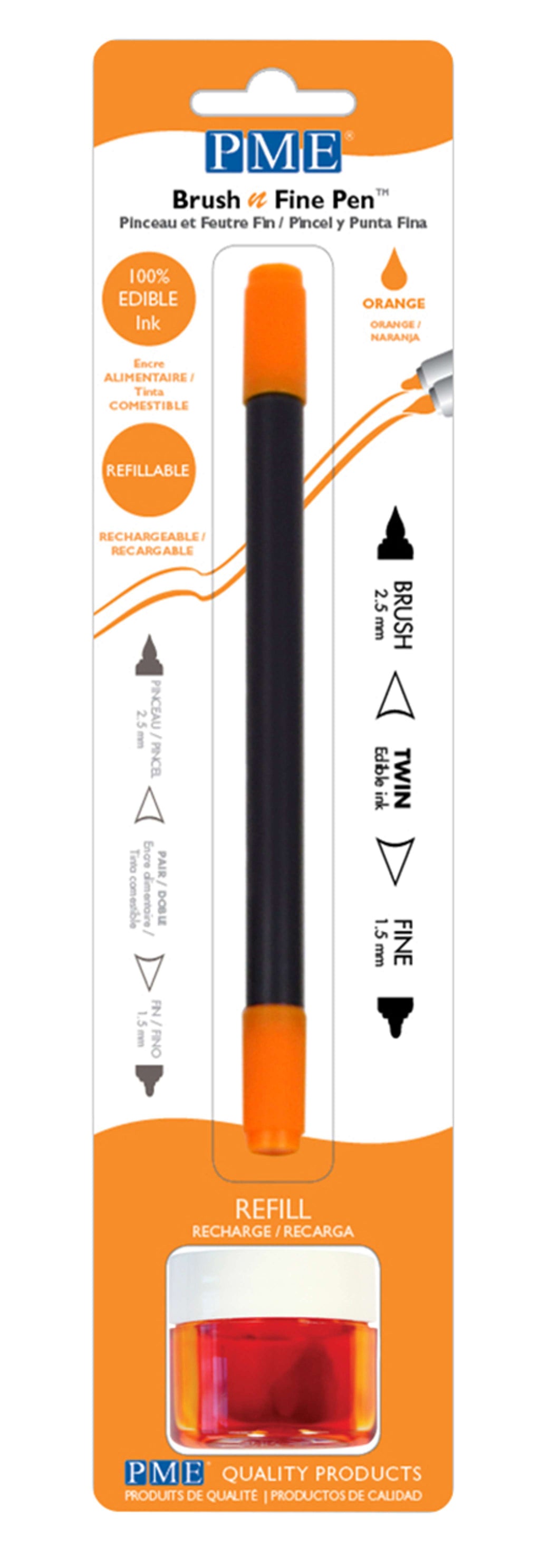 Orange Edible Ink Pen (8g)