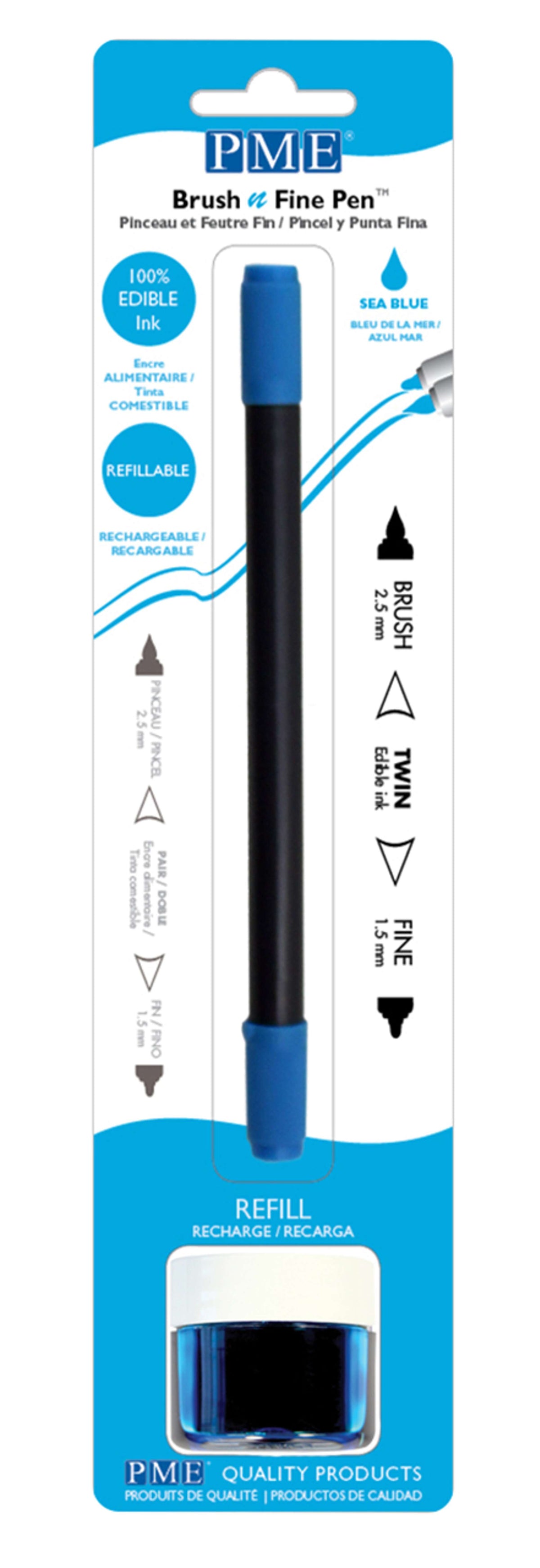 Brush & Fine Feutre alimentaire - Sea Blue