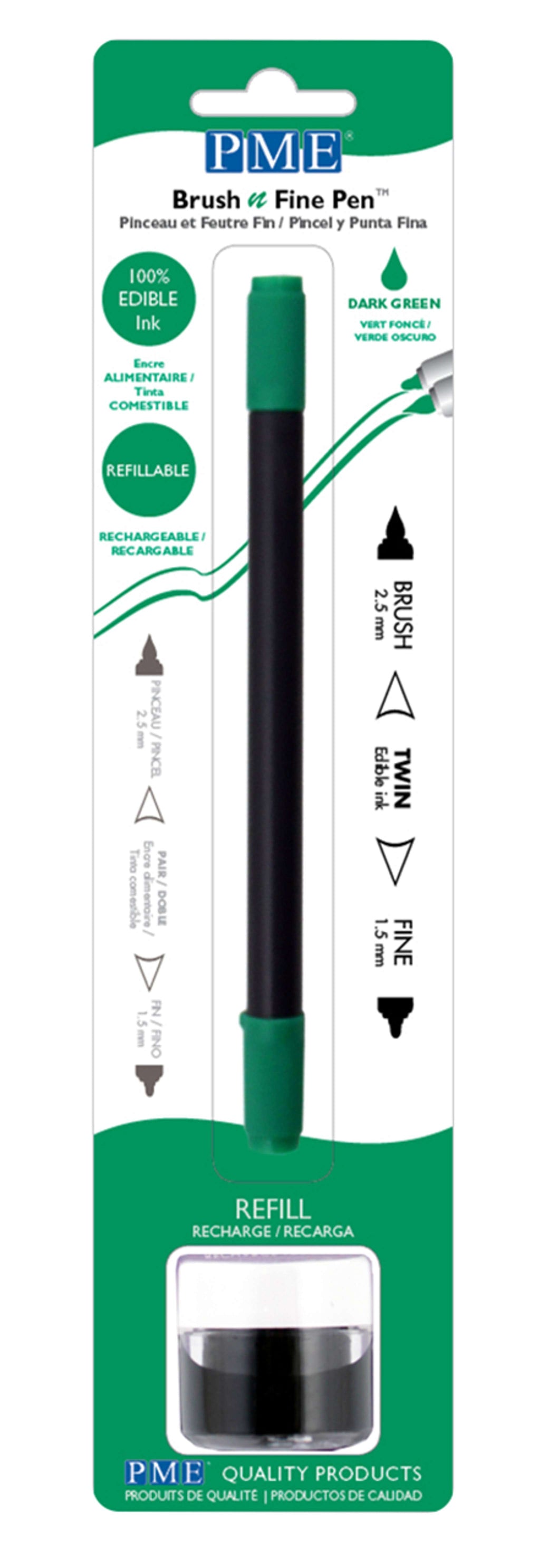 Dark Green Edible Ink Pen (8g)