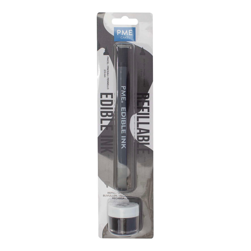 Pinsel- & Feinstift - Schwarz
