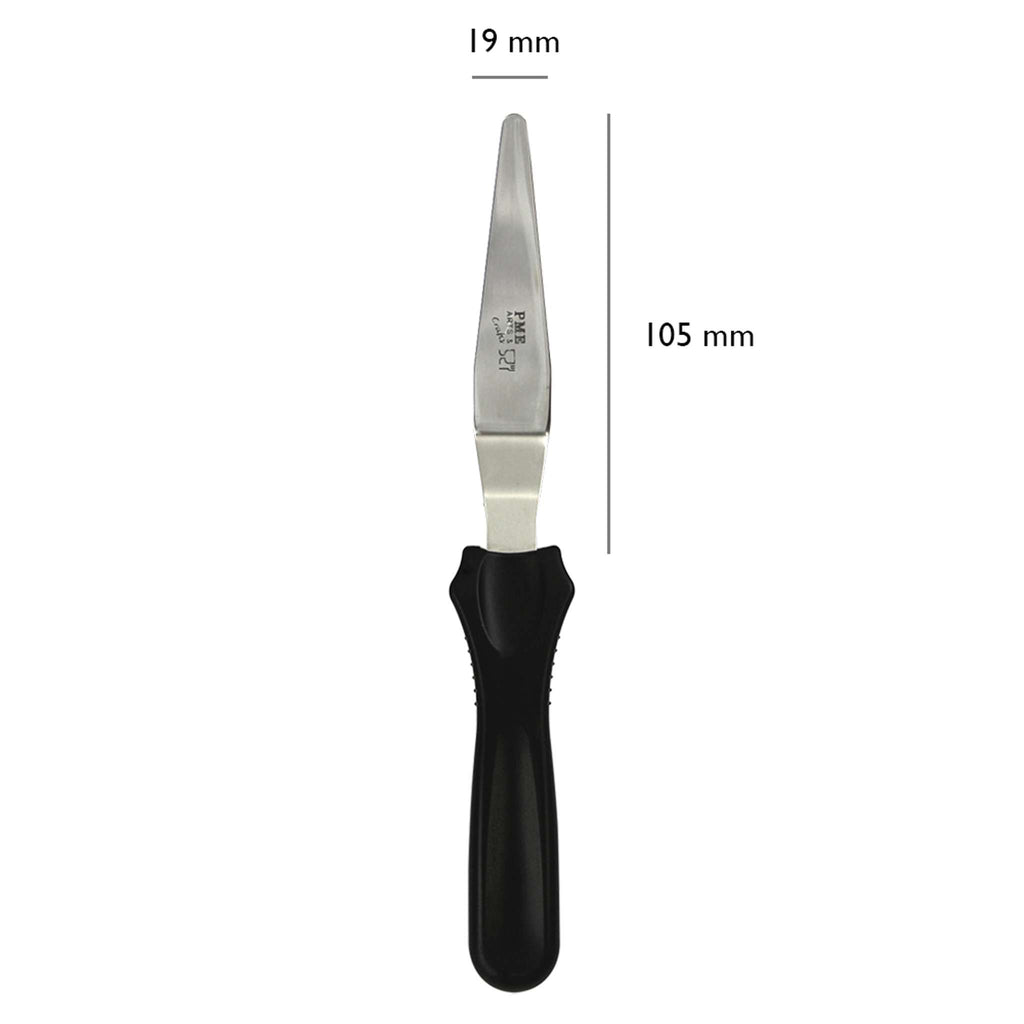 Palettenmesser - Konische und abgewinkelte Klinge (22cm / 8,5")