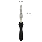 Palettenmesser - Konische und abgewinkelte Klinge (22cm / 8,5")