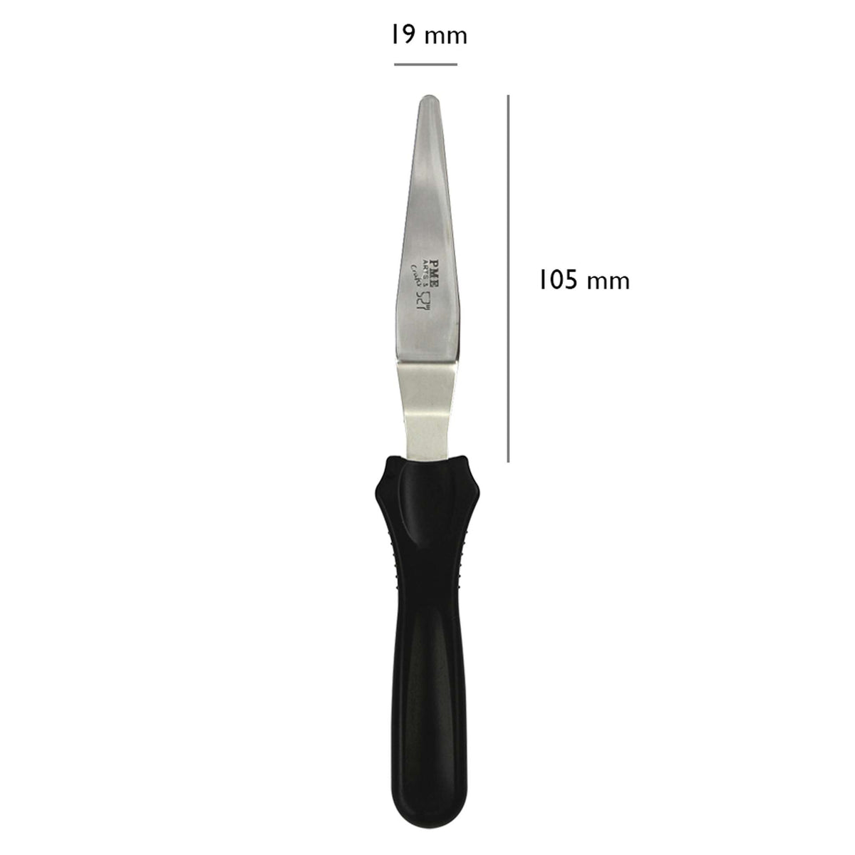 Palettenmesser - Konische und abgewinkelte Klinge (22cm / 8,5")