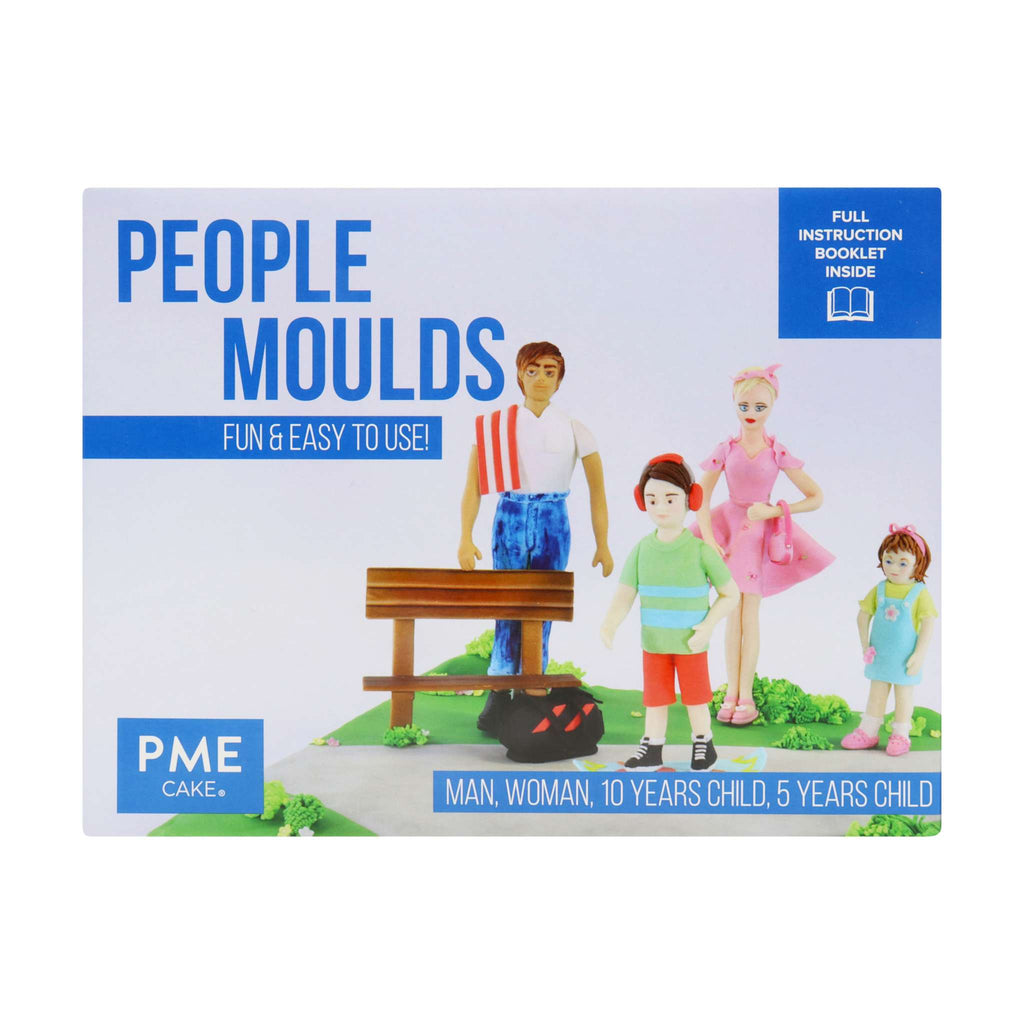 People Mould, Set aus 4 Stück