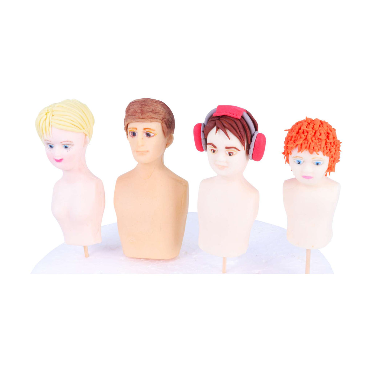 Ensemble de moules Personnages - Ensemble de 4
