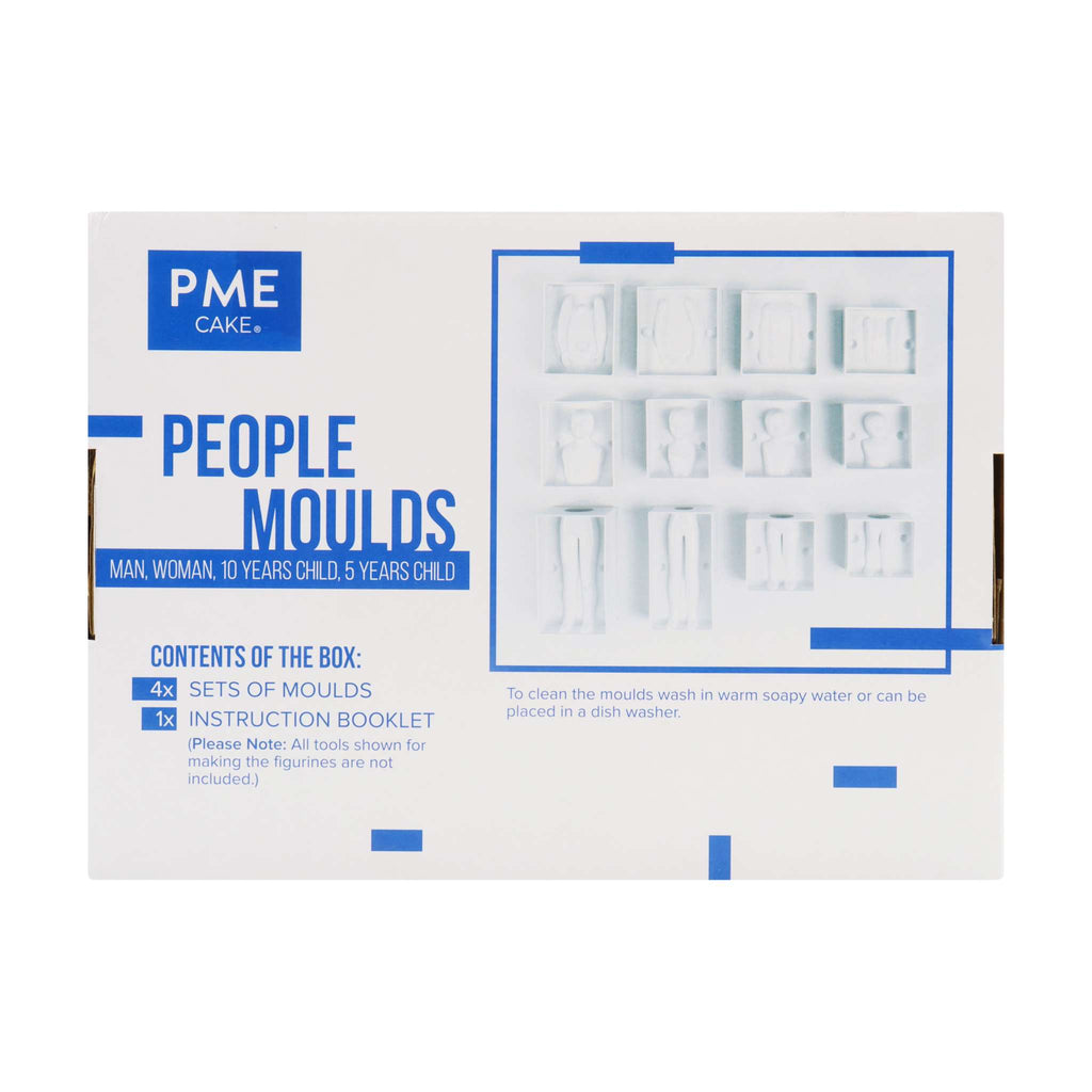 People Mould, Set aus 4 Stück