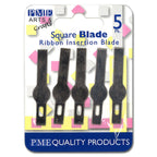 PME modelleringsinstrumenten - Reserve Lint Lemmeten voor Suikerwerk Mes Pk/5 (32mm / 1.3")
