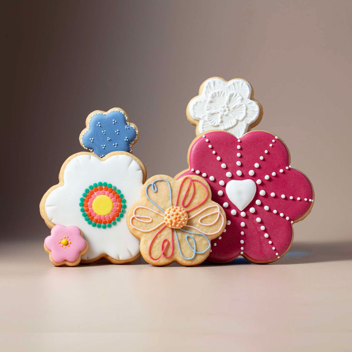 Blossom Fondant Cutters Set Of 6