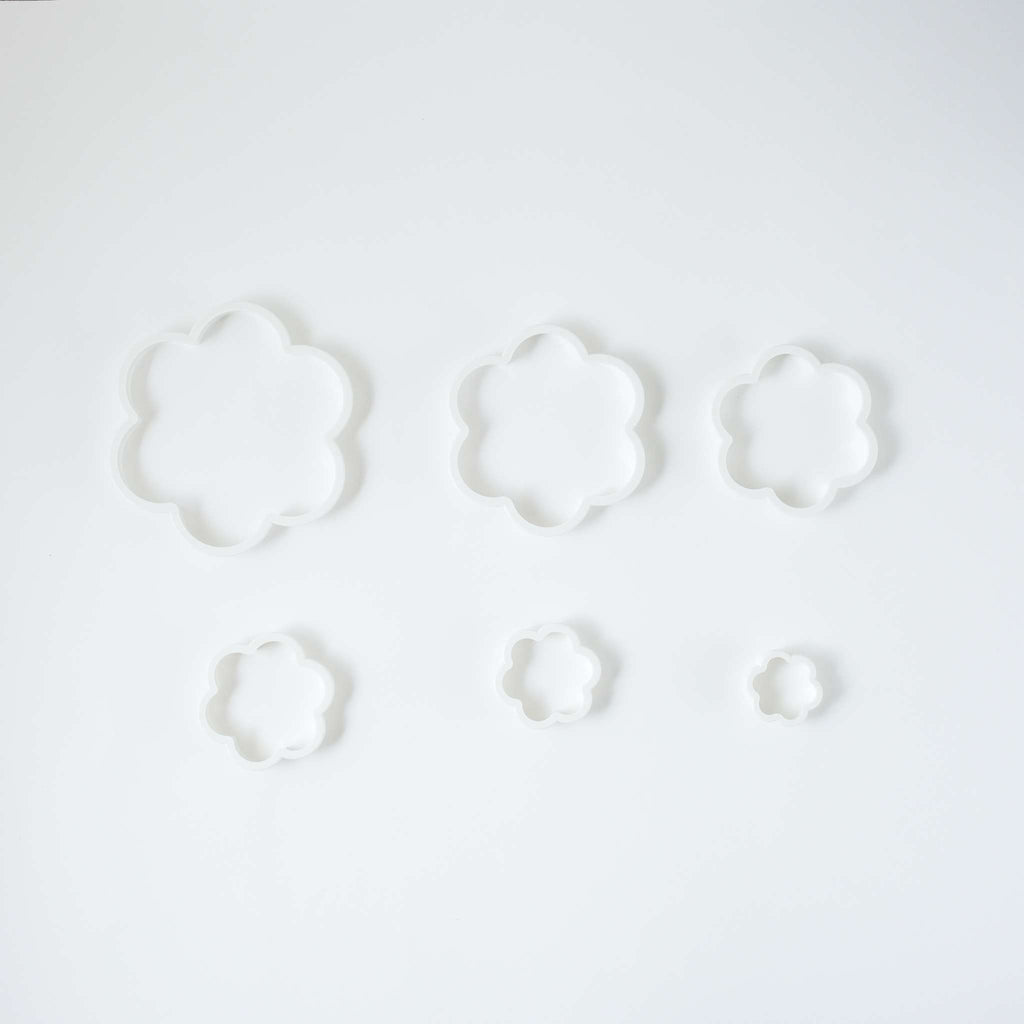 Blossom Fondant Cutters Set Of 6