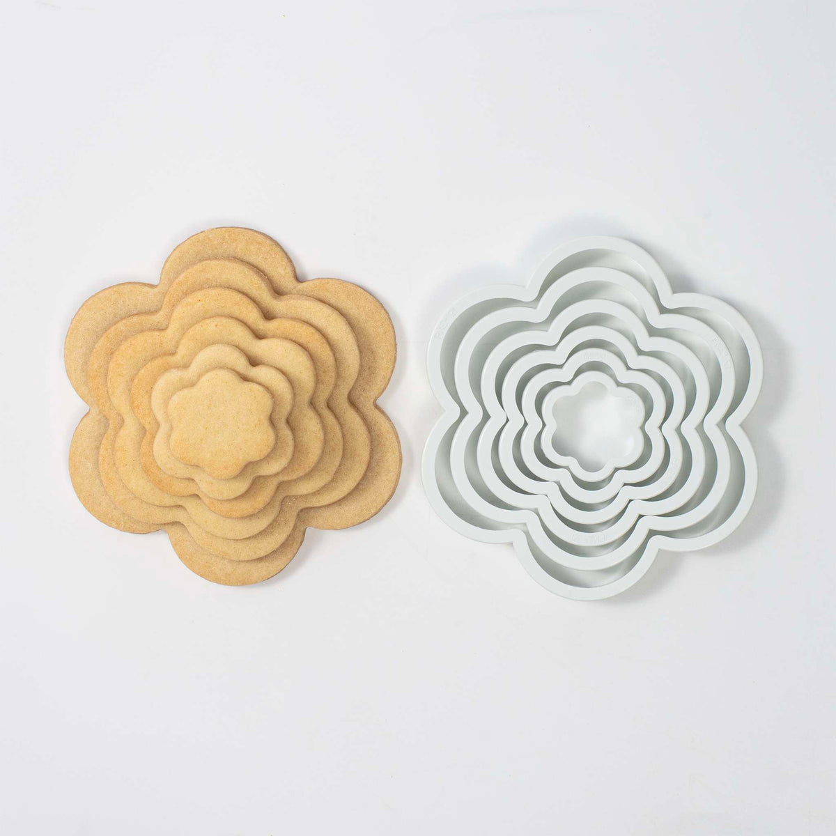 Blossom Fondant Cutters Set Of 6