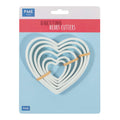 Heart Fondant Cutters Set Of 6