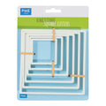 Klassische Formen Ausstecher - Quadrat, Set aus 6 Stück