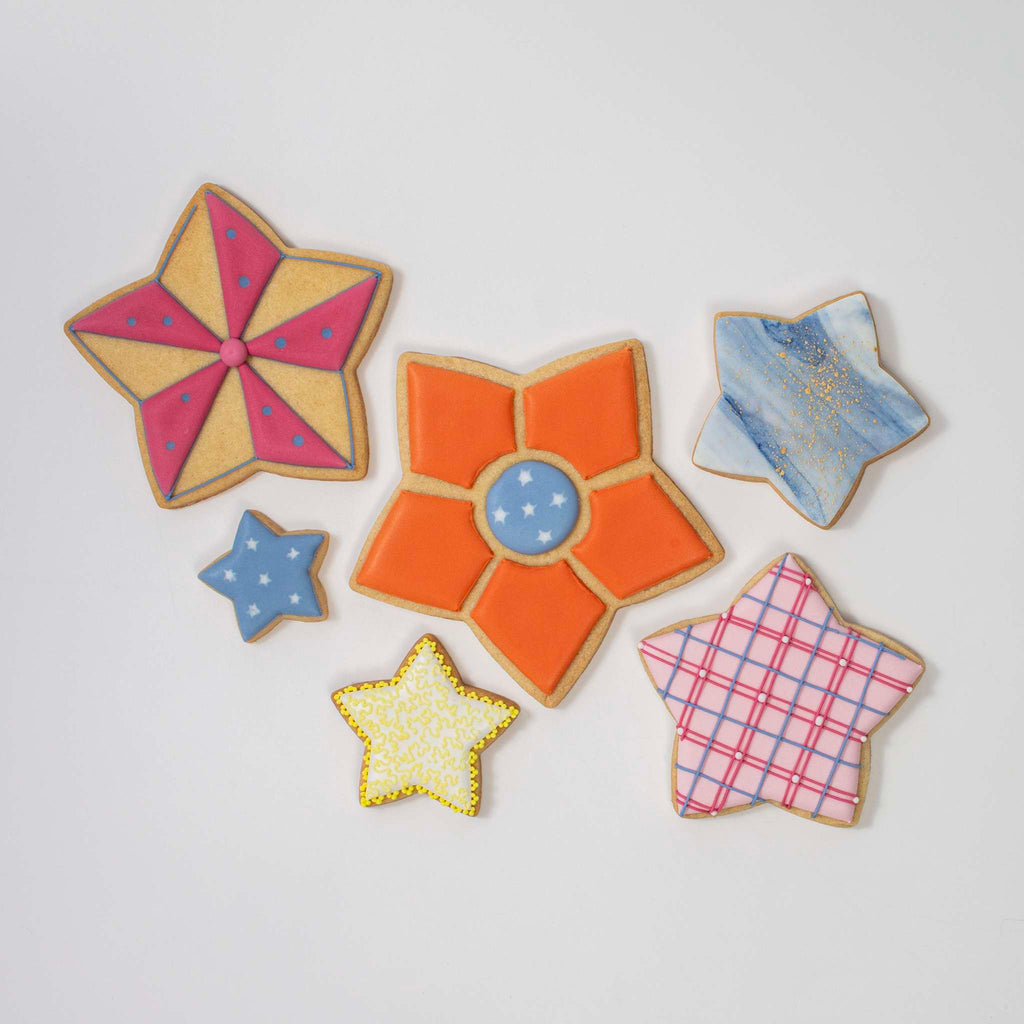 Star Fondant Cutters Set Of 6