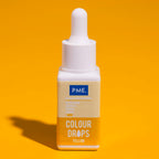 Colour Drops Geel - Voedselkleurstof op Oliebasis (20ml)